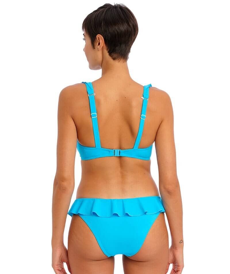 Freya Swim Jewel Cove Underwire High Apex Bikini Top - Plain Turquoise Swim