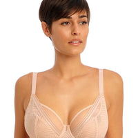 Freya Tailored Underwire High Apex Plunge Bra - Natural Beige