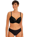 Freya Undetected Underwire Moulded T-shirt Bra - Black Bras