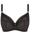Freya Viva Underwired Side Support Bra - Lace Noir/Black Bras