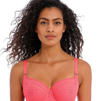 Freya Viva Underwired Side Support Bra - Sunkissed Coral