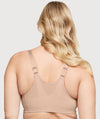 Glamorise MagicLift Front-Closure Wire-free Posture Back Bra - Cafe Bras