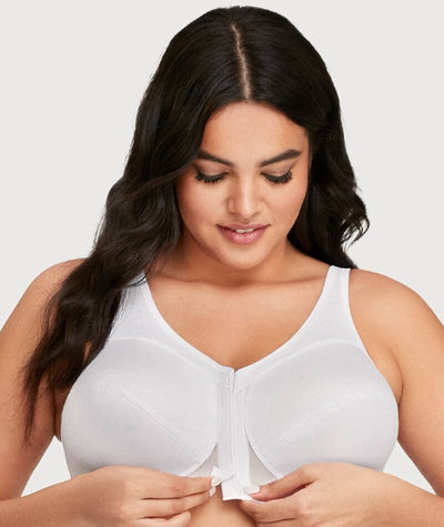 Glamorise MagicLift Front-Closure Wire-free Posture Back Bra