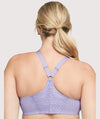 Glamorise Front-Closure T-Back WonderWire Bra - Soft Lilac Bras