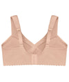 Glamorise MagicLift Cotton Wire-free Support Bra - Cafe Bras