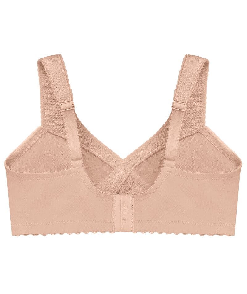 Glamorise MagicLift Cotton Wire-free Support Bra - Cafe Bras