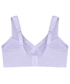 Glamorise MagicLift Cotton Wire-free Support Bra - Lilac Bras