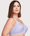 Glamorise MagicLift Cotton Wire-free Support Bra - Lilac Bras