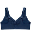 Glamorise MagicLift Wire-free Minimizer Bra - Blue Bras