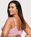 Glamorise MagicLift Moisture Wire-free Control Bra - Pink Heather Bras