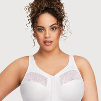 Glamorise MagicLift Front-Closure Support Bra Wirefree