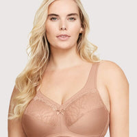 Glamorise MagicLift Natural Shape Support Wire-free Bra - Cappuccino