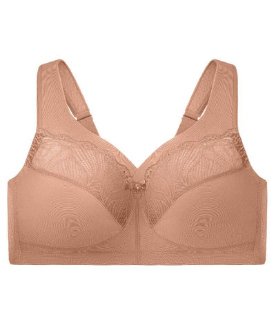 Glamorise MagicLift Natural Shape Support Wire-free Bra - Cappuccino Bras