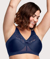 Glamorise MagicLift Original Wire-free Support Bra - Blue Bras