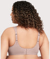 Glamorise MagicLift Seamless Wire-free Support T-Shirt Bra - Taupe Bras