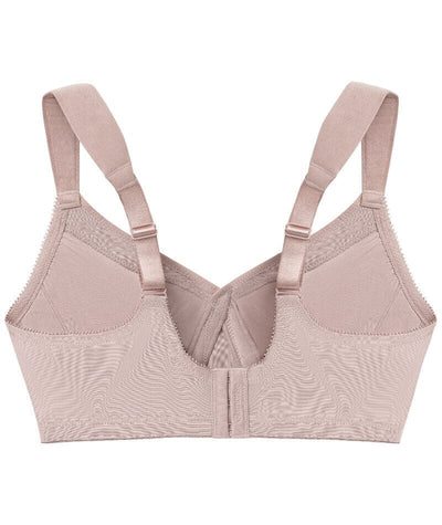 Glamorise MagicLift Seamless Wire-free Support T-Shirt Bra - Taupe Bras