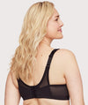 Glamorise MagicLift Seamless Wire-free Everyday Bra - Black Bras