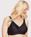 Glamorise MagicLift Seamless Wire-free Everyday Bra - Black Bras