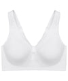 Glamorise MagicLift Seamless Wire-free Everyday Bra - White Bras