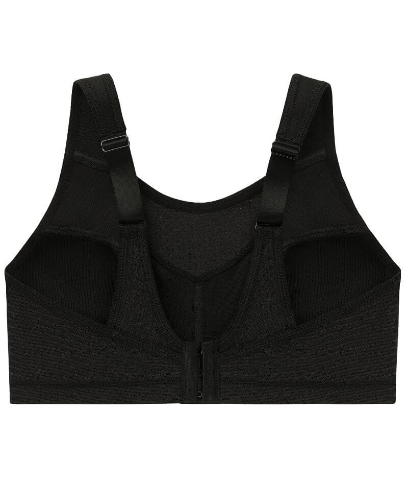 Glamorise No-Bounce Camisole Elite Wire-free Sports Bra - Black Bras