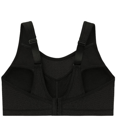 Glamorise No-Bounce Camisole Elite Wire-free Sports Bra - Black Bras