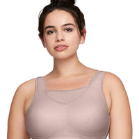 Glamorise No-Bounce Camisole Elite Wire-free Sports Bra - Rose Tan