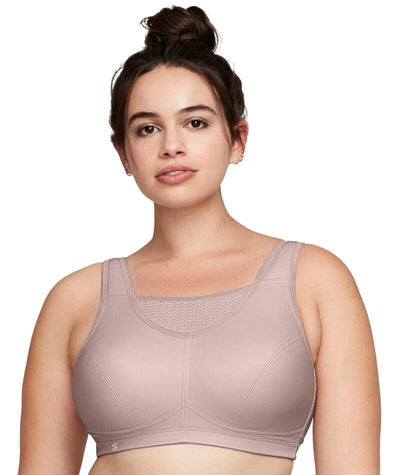 Glamorise No-Bounce Camisole Elite Wire-free Sports Bra - Rose Tan