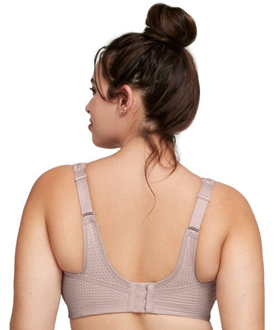 Glamorise No-Bounce Camisole Elite Wire-free Sports Bra - Rose Tan Bras