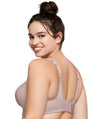 Glamorise No-Bounce Camisole Elite Wire-free Sports Bra - Rose Tan Bras