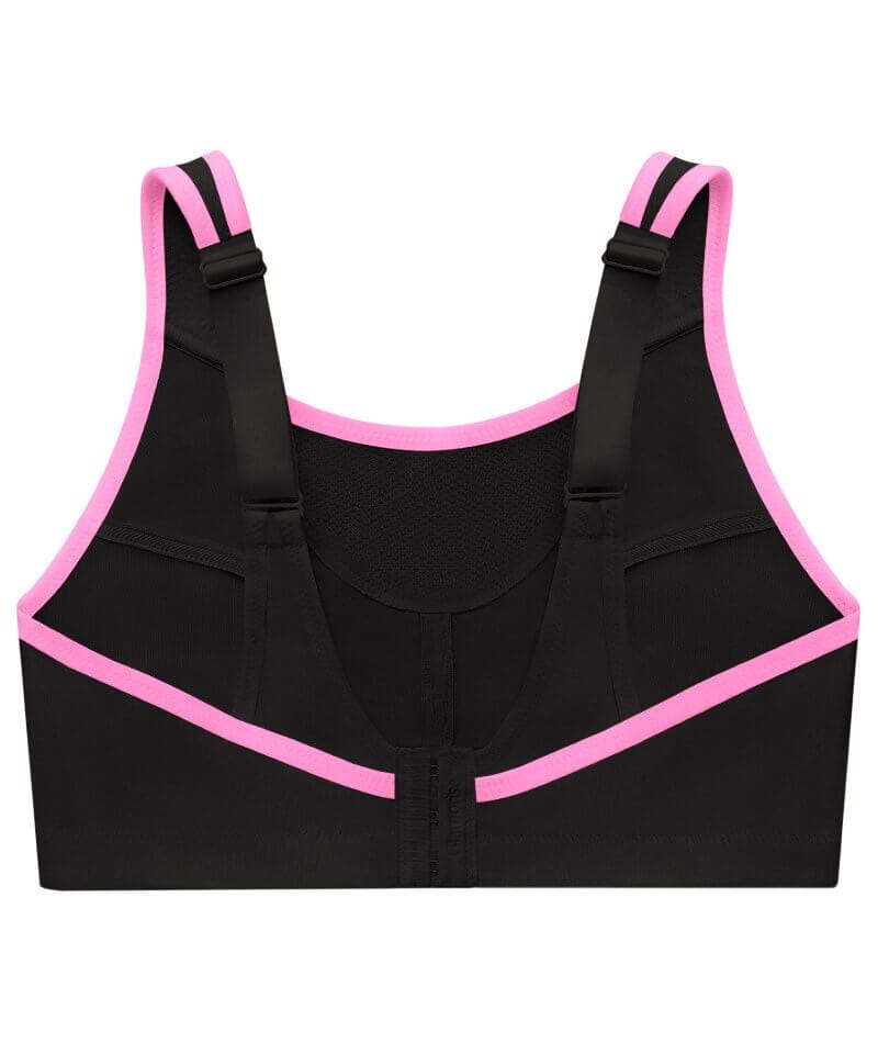 Buy Wacoal Sports Lover Padded Non-Wired Full Coverage Sports Bra - Black  at