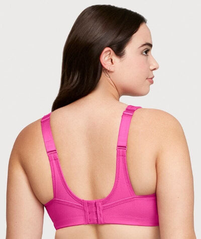 Glamorise Womens No-bounce Camisole Sports Wirefree Bra 1066 Parfait Pink  36j : Target