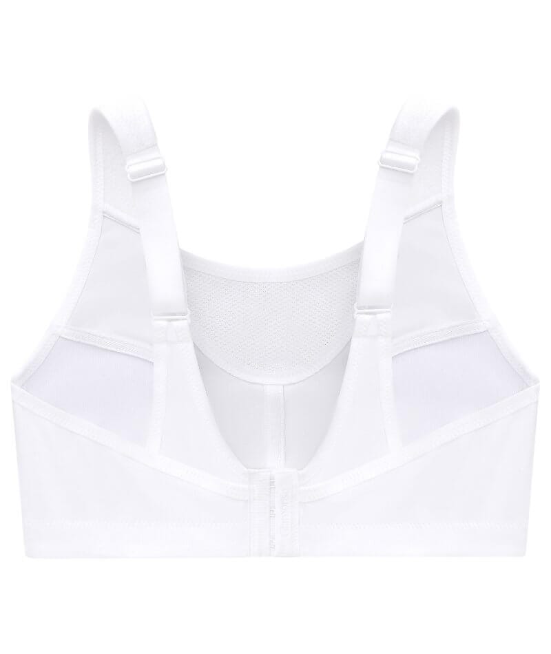 Glamorise No-Bounce Camisole Wire-free Sports Bra - White Bras