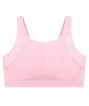 Glamorise No-Bounce Camisole Wire-free Sports Bra - Parfait Pink Bras