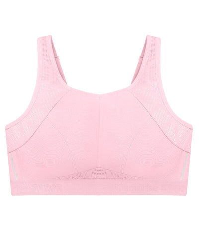 Glamorise No-Bounce Camisole Wire-free Sports Bra - Parfait Pink Bras