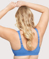 Glamorise WonderWire Front-Closure Bra - Blue Bras