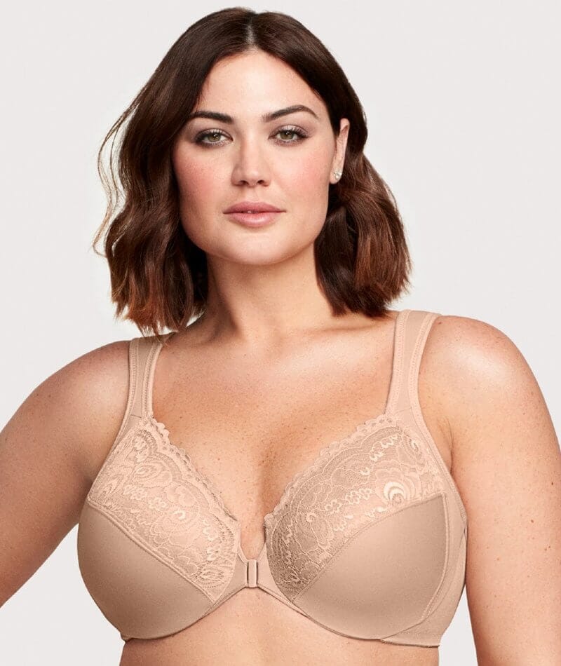 Celebrity-Endorsed Front Closure Bras
