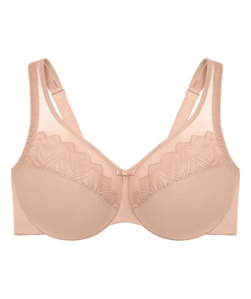 Glamorise WonderWire Minimizer Bra - Cafe Bras