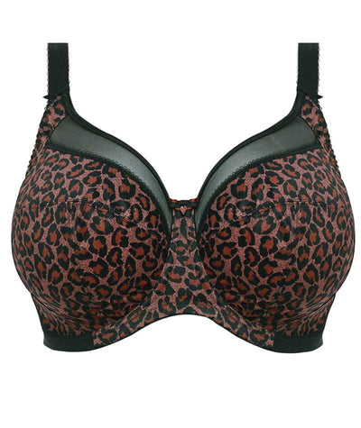 Goddess Kayla Underwire Banded Bra - Dark Leopard Bras