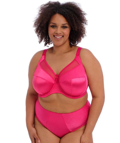 Goddess Keira Underwired Banded Bra - Hot Pink Bras