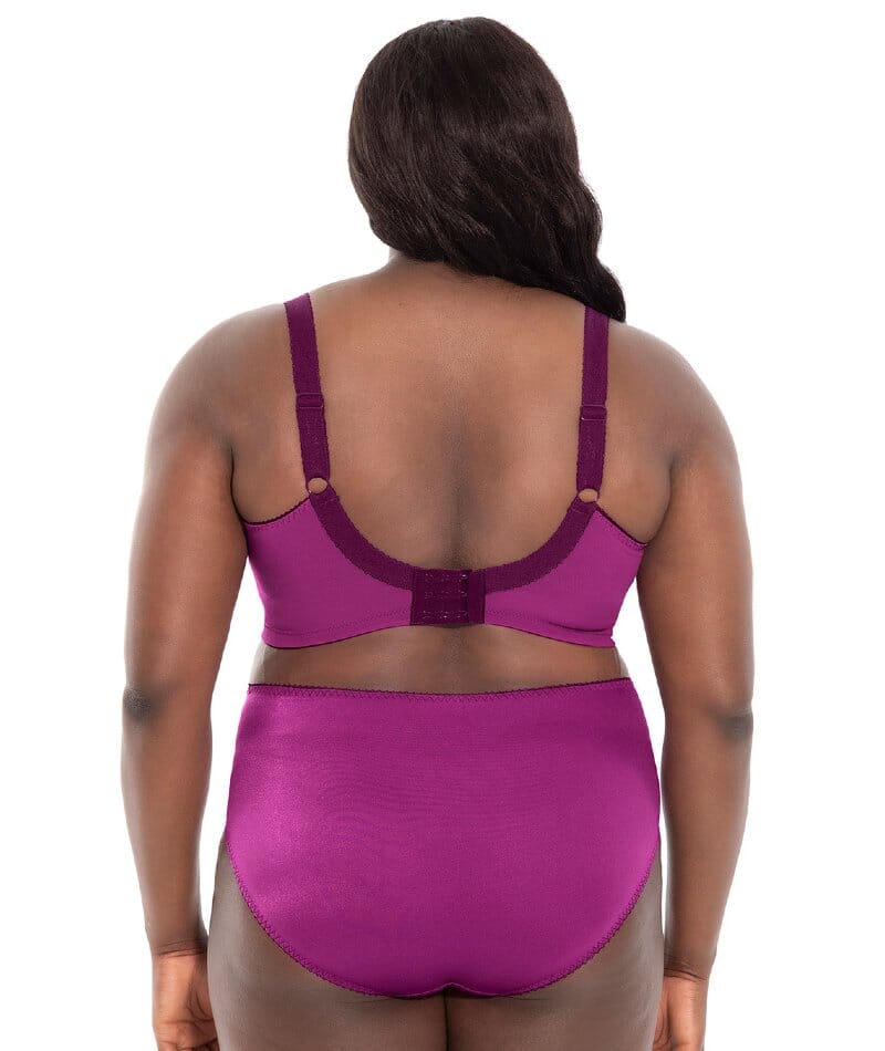 Goddess Keira Underwired Banded Bra - Magenta Mix Bras