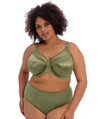 Goddess Keira Underwired Banded Bra - Olive Bras