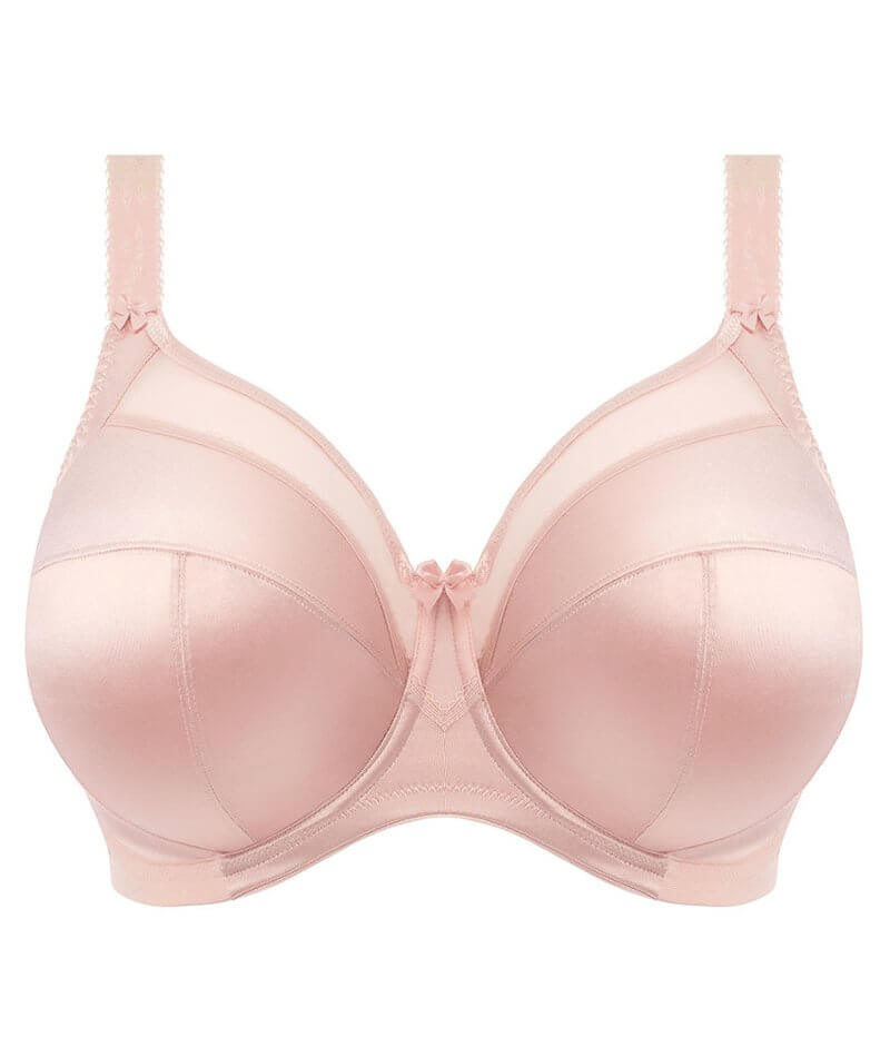 Goddess Keira Underwired Banded Bra - Pearl Blush Bras
