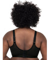 Goddess Sport Wirefree Sports Bra - Black Snake Bras