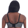 Goddess Sport Wirefree Sports Bra - Pewter Heather Bras