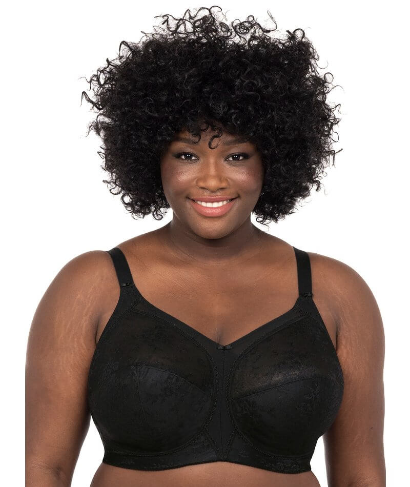 Luxe V-neck Molded Cup Bra In Morroccan Brown