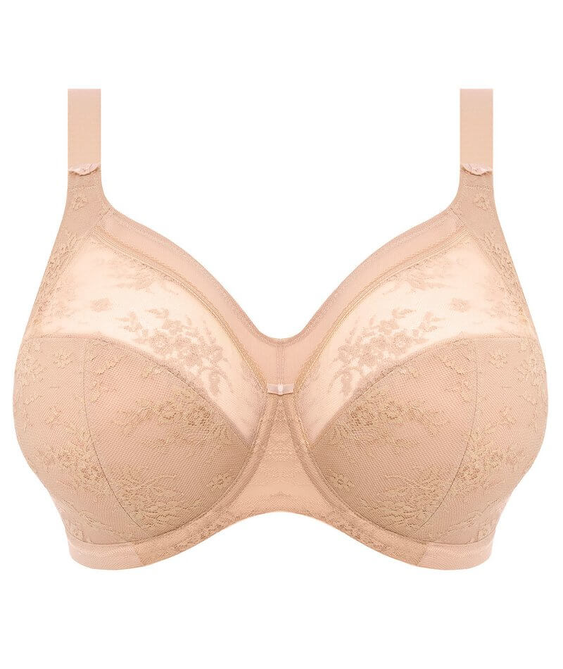 Goddess Verity Underwired Full Cup Bra - Fawn - Curvy Bras