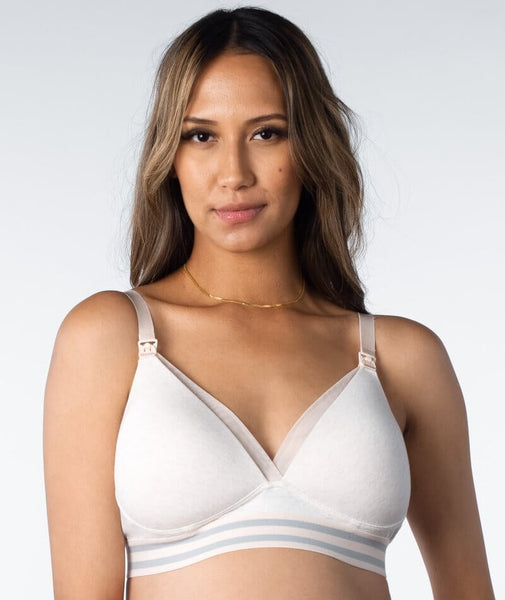 Elevate Your Nursing Bra Game with Hot Milk Lingerie's Elevate Cotton Shell  Marle T-Shirt Bra – Nest and Sprout