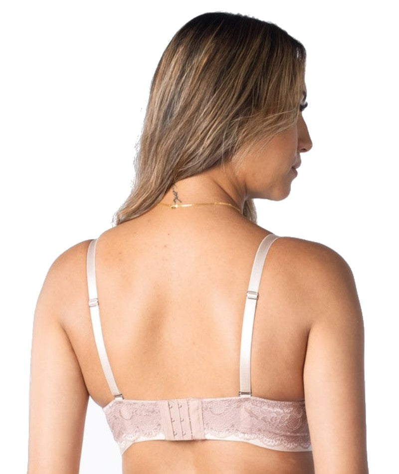 Hot Milk, Forever Yours Contour Nursing Bra ~ Nude