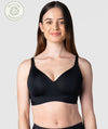 Hotmilk Infinite T-Shirt Wirefree Nursing Bra - Black Bras