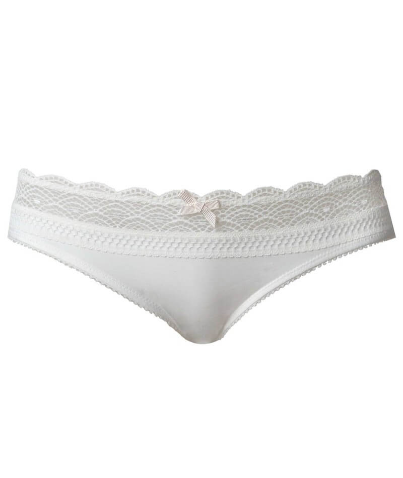 Hotmilk Show Off Bikini Brief - Ivory Knickers